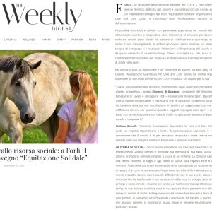 Cavallo risorsa sociale: a Forlì il Convegno “Equitazione Solidale”